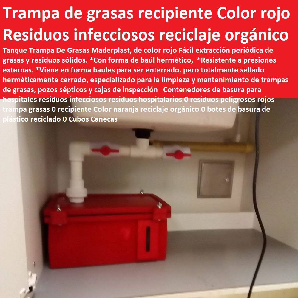 Contenedores de basura para hospitales residuos infecciosos residuos hospitalarios 0 residuos peligrosos rojos trampa grasas 0 recipiente Color naranja reciclaje orgánico  Cajas, Shelters, Refugios, Empaques, Nichos, Cajilla, Diques, Recipientes, Depósitos, Estibas Antiderrames, Contenedores, Cajones, Tanques, 0 botes de basura de plástico reciclado 0 Cubos Canecas Contenedores de basura para hospitales residuos infecciosos residuos hospitalarios 0 residuos peligrosos rojos trampa grasas 0 recipiente Color naranja reciclaje orgánico 0 botes de basura de plástico reciclado 0 Cubos Canecas